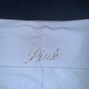 PINK Victoria's Secret Blue Bling Flares